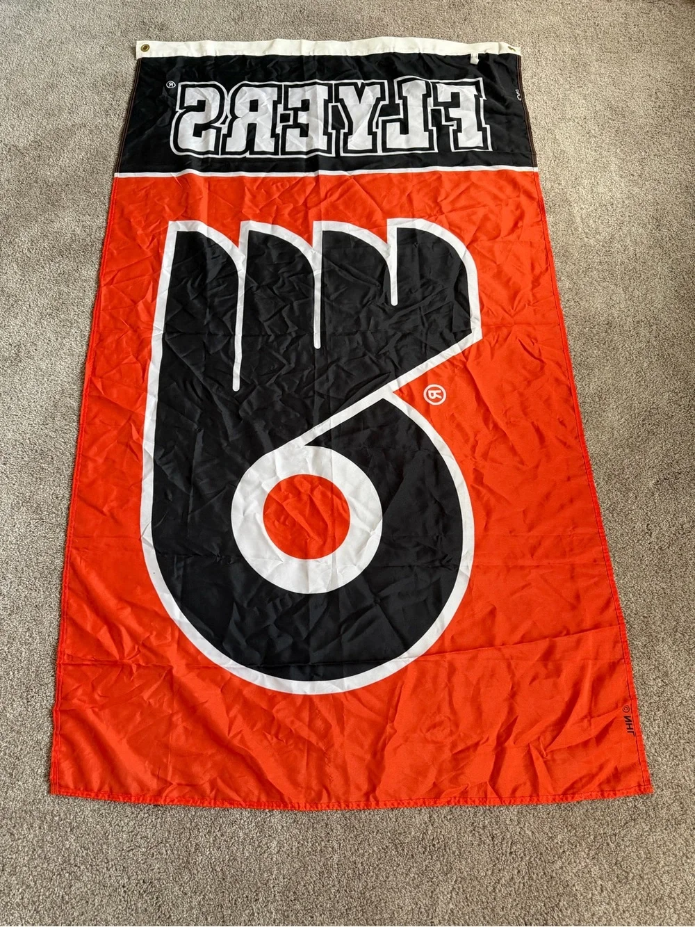 Philadelphia Flyers Outdoor/Indoor Flag with Grommets
